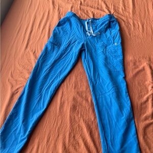 Figs Vibrant Blue Technical Collection Pants